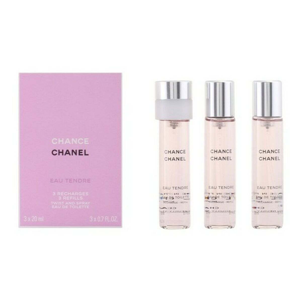 Parfum Femei Chanel Chance Eau Tendre EDT 3 pcs