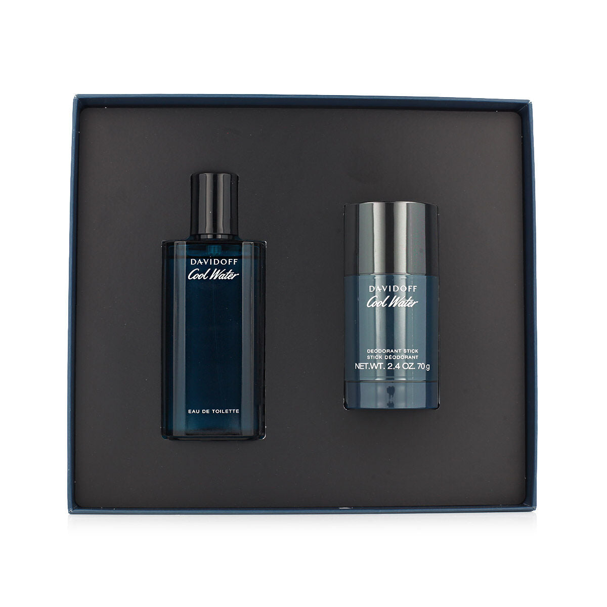 Men's Perfume Set Davidoff Cool Water EDT 2 Pieces