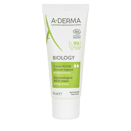 Hydrating Facial Cream A-Derma Biology (40 ml)